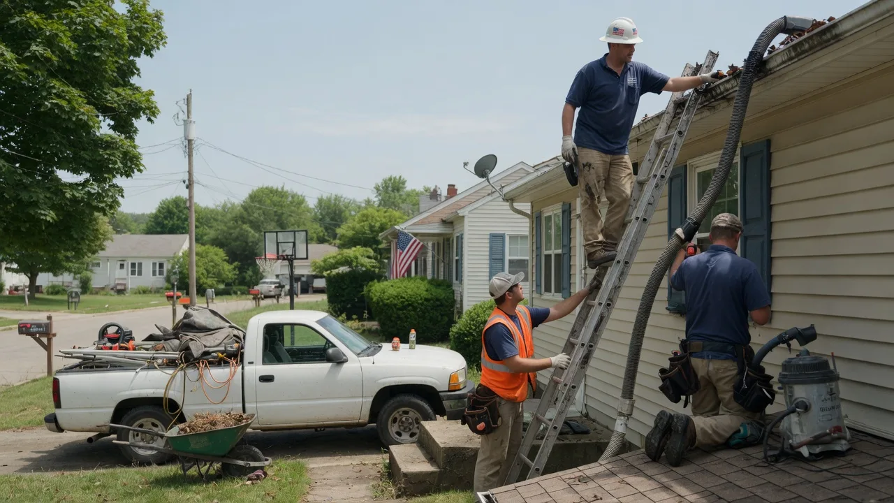 Gutter Installation in Pointe Aux Pins, MI near me